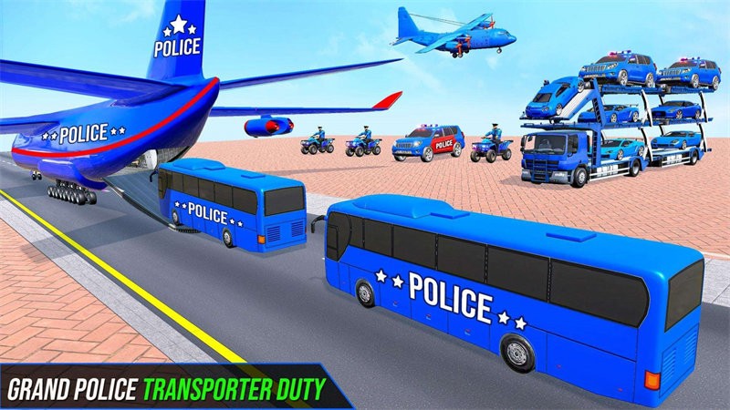 監(jiān)獄囚犯警車運(yùn)輸機(jī) v1.4 安卓版 0