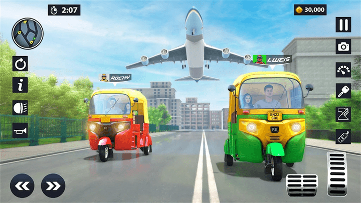 人力車(chē)模擬器3D v1.0 安卓最新版 0