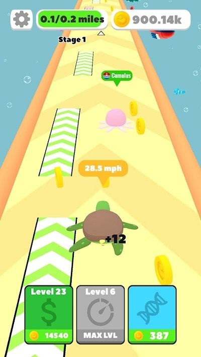空閑游泳速度進化 v1.0.150422 安卓版 1