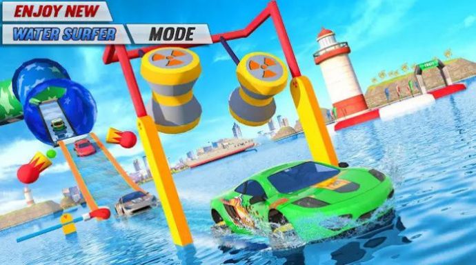 超級坡道汽車特技極限比賽 v1.07 安卓版 1
