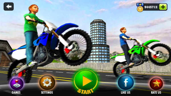 兒童摩托車特技騎士3D v1.1 安卓版 1