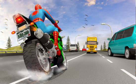 蜘蛛俠賽車(chē)模擬 v1.0.3 安卓版 1