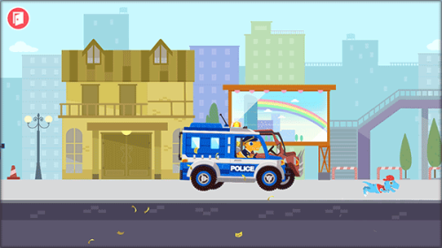 恐龍警車安卓版 v1.1.0 手機(jī)版 1