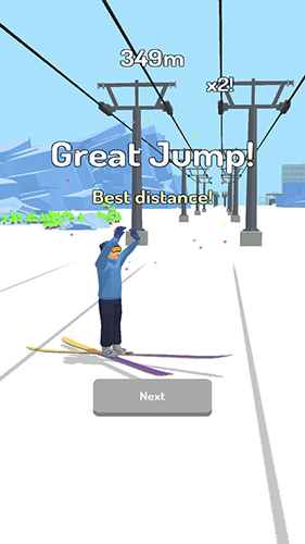 跳臺(tái)滑雪3D v1.0.1 安卓版 2