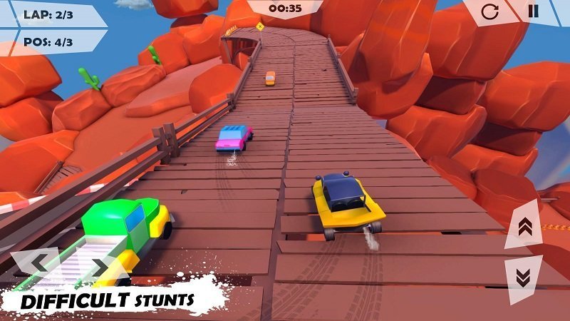 迷你賽車燃燒之輪 v1.7 安卓版 2