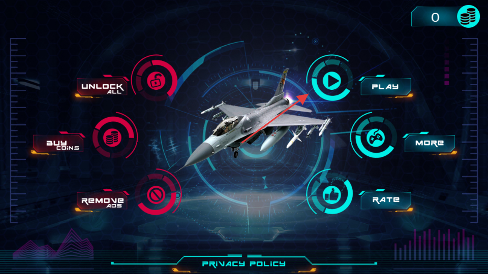 關鍵空襲空軍戰(zhàn)斗機模擬器 v1.5 安卓版 0