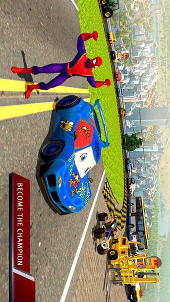 超級英雄斜坡特技賽車 v1.1.4 安卓版 0