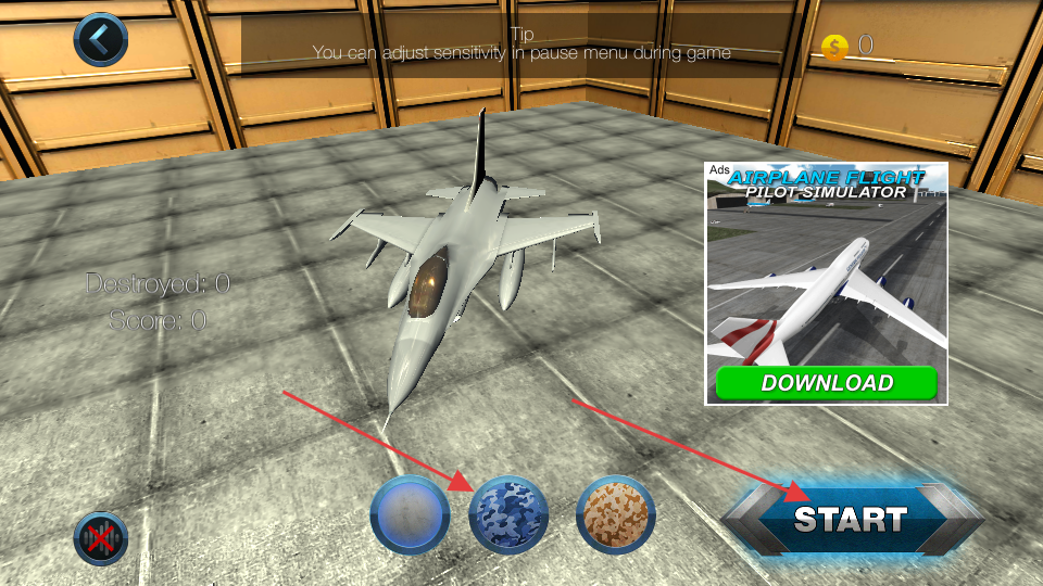 噴氣式戰(zhàn)斗機(jī)城市3d v1.0 安卓版 2