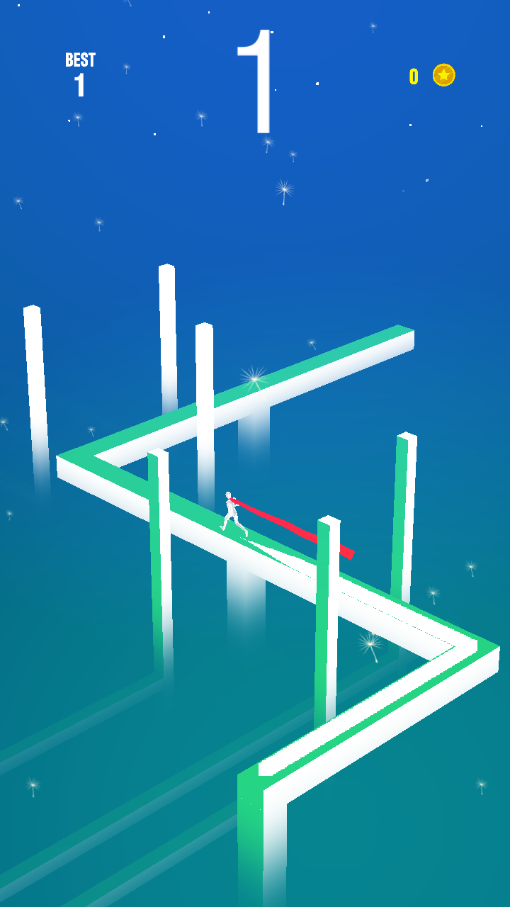 彎曲路徑無(wú)盡奔跑 v1.12 安卓版 1