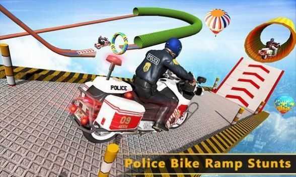 警用摩托巨型坡道特技 v2.7 安卓版 2