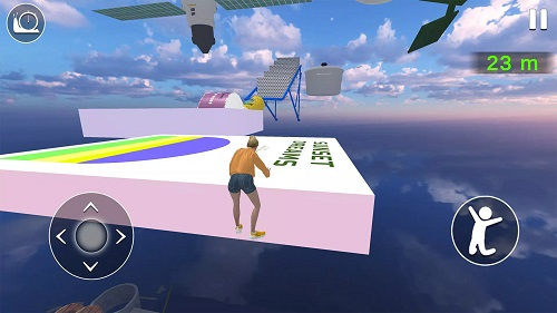 只能爬上去跑酷冒險 v1.1 安卓版 0