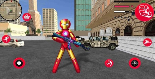 火柴人繩索英雄鋼鐵俠 v1.3 安卓版 2