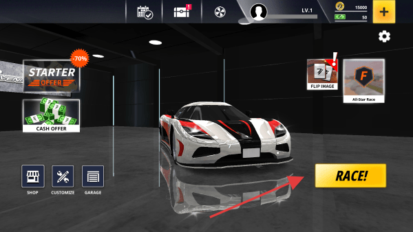 真實(shí)漂移3d賽車(chē) v1.0.2 安卓版 0