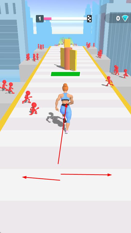美女巨人奔跑 v1.0 安卓版 1