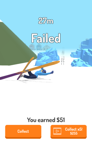 滑雪跳躍3d手機(jī)版 v1.0.4 安卓版 2