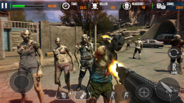 僵尸獵手死亡射擊3D v1.0 安卓版 0