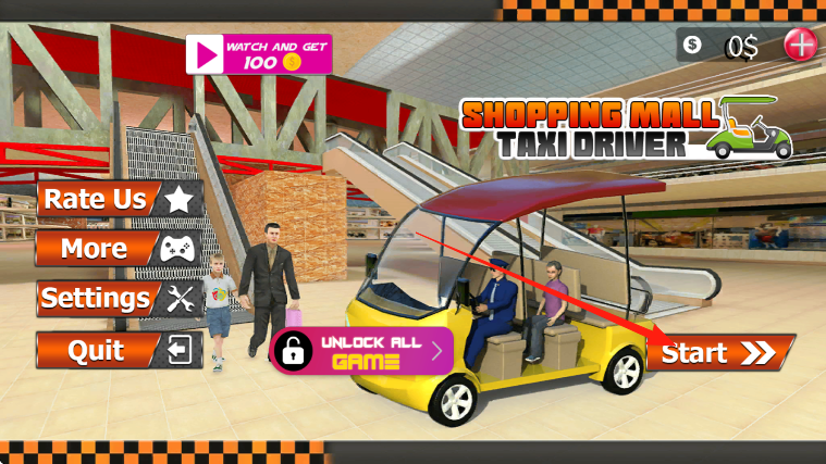 商城出租車特技車手 v1.1 安卓版 0