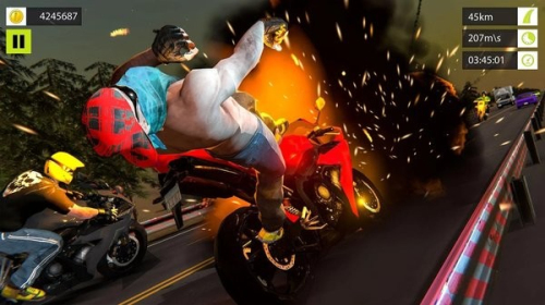 公路騎士摩托車(chē)賽車(chē) v1.0.2 安卓版 0