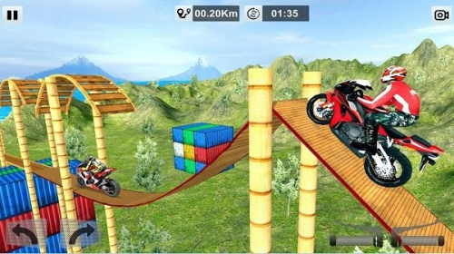 摩托車空中特技賽 v1.2.7 安卓版 1