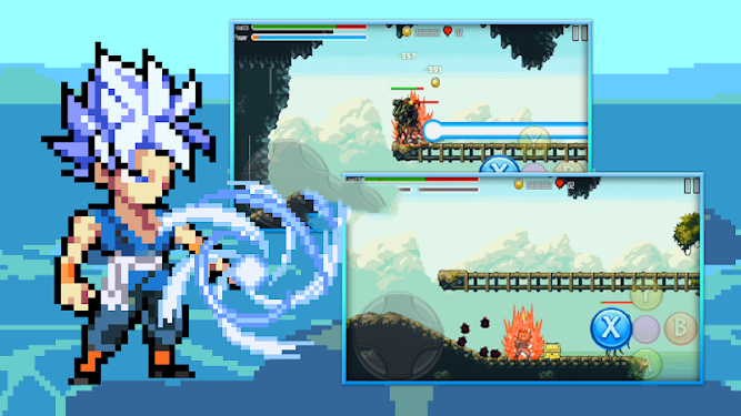超級賽亞藍悟空戰(zhàn)士 v1.0.4 安卓版 1