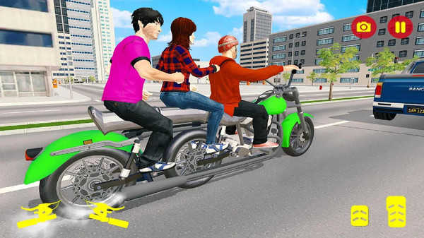 長型摩托車模擬器 v1.0 安卓版 1