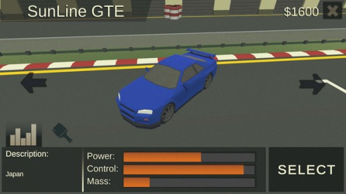 業(yè)余漂移賽車 v0.3 安卓版 1
