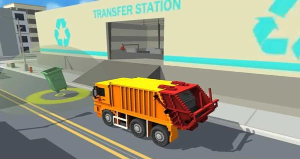 像素城市垃圾車模擬 v1.2 安卓版 1