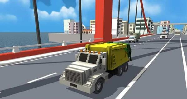 像素城市垃圾車模擬 v1.2 安卓版 0