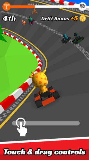 动物卡丁车比赛