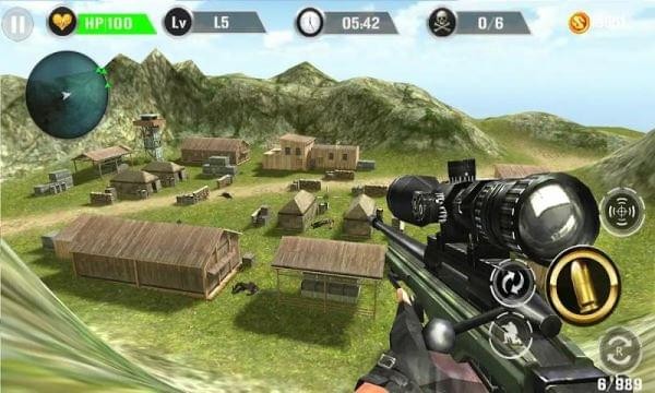 山地狙擊手射擊 v1.0 安卓版 1