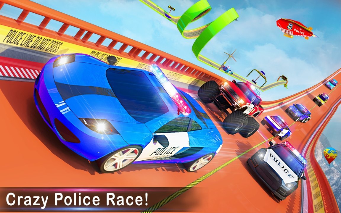 警察坡道汽車特技 v1.3.1 安卓版 0