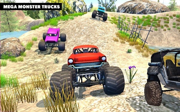 艱難的怪物卡車越野駕駛模擬器 v1.0 安卓版 2