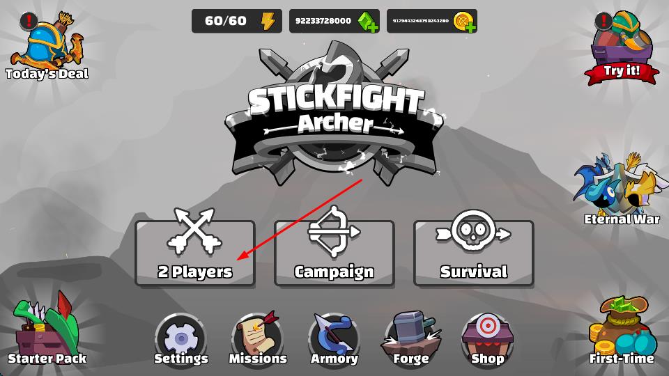 火柴人射箭大師 v1.48 安卓版 0