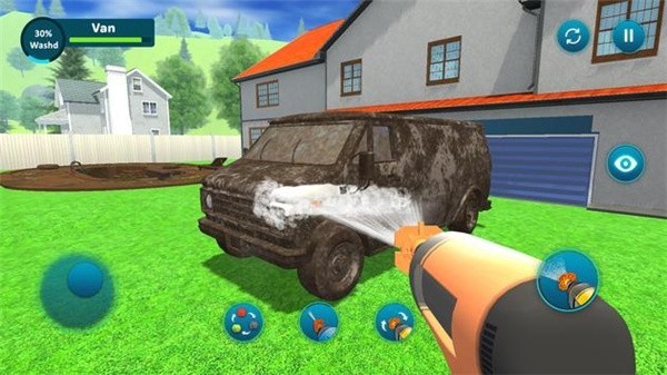 水槍洗車(chē)模擬器 v0.4 安卓版 2