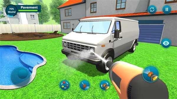 水槍洗車(chē)模擬器 v0.4 安卓版 1