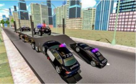 警車運(yùn)輸卡車 v1.4 安卓版 1