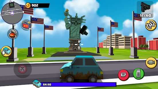 塊狀孤膽車神 v1.0.2 安卓版 2