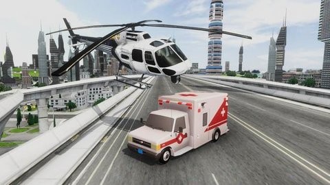 飛行汽車(chē)救護(hù)車(chē) v1.2.3 安卓版 0