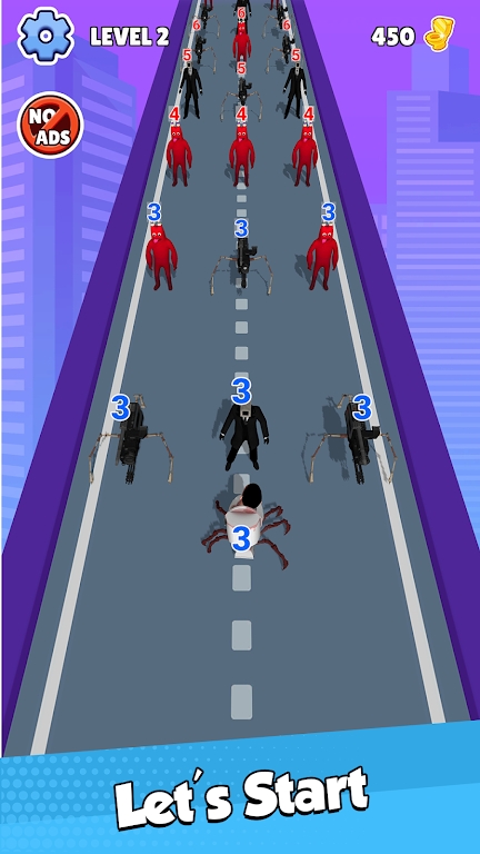 廁所怪物沖刺 v1.0.2 安卓版 0