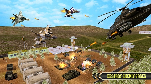空軍噴氣式戰(zhàn)斗機(jī)3d v5 安卓版 3