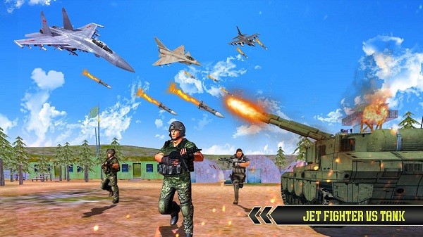 空軍噴氣式戰(zhàn)斗機(jī)3d v5 安卓版 1