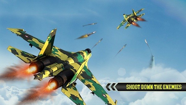 空軍噴氣式戰(zhàn)斗機(jī)3d v5 安卓版 2