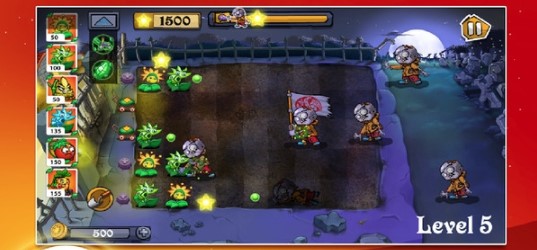 花兒僵尸大戰(zhàn) v1.0 安卓版 1