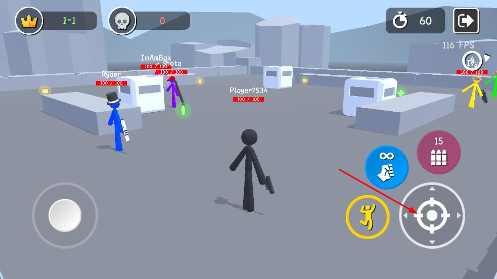 火柴人格斗混戰(zhàn) v0.1 安卓版 1