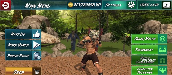 野生動物摔跤斗士 v1.2 安卓版 2