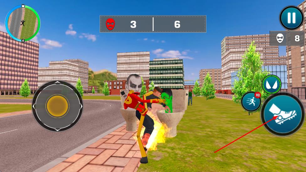 火柴人廁所怪物大戰(zhàn) v1.0 安卓版 2