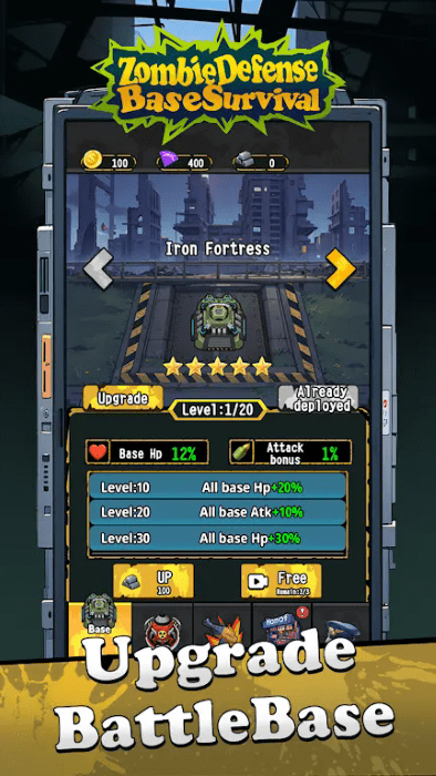 僵尸防御基地生存 v1.0.2 安卓版 2