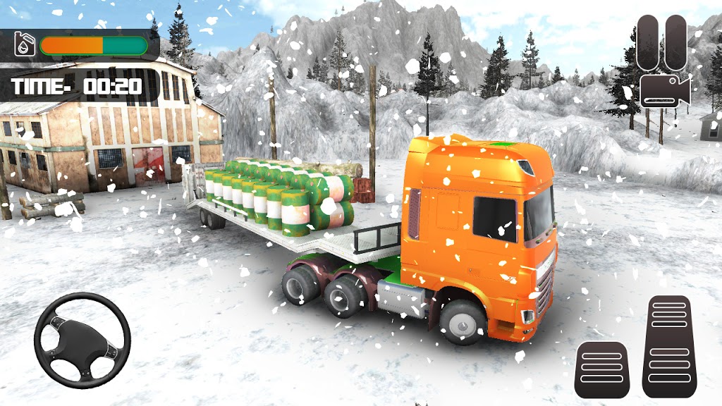 雪地越野卡車運輸模擬器 v1.0 安卓版 2