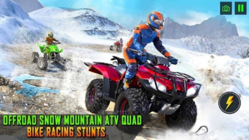 雪地四輪摩托賽車 v1.6 安卓版 0