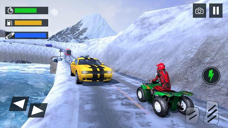 雪地四輪摩托賽車 v1.6 安卓版 1